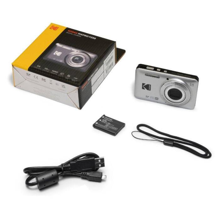 Kodak PIXPRO FZ55 1/2.3'' Compact camera 16 MP CMOS 4608 x 3456 pixels Silver — image 12 of 24