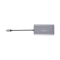 Kramer Electronics KDock-3 Wired USB 3.2 Gen 1 (3.1 Gen 1) Type-C Black, Silver