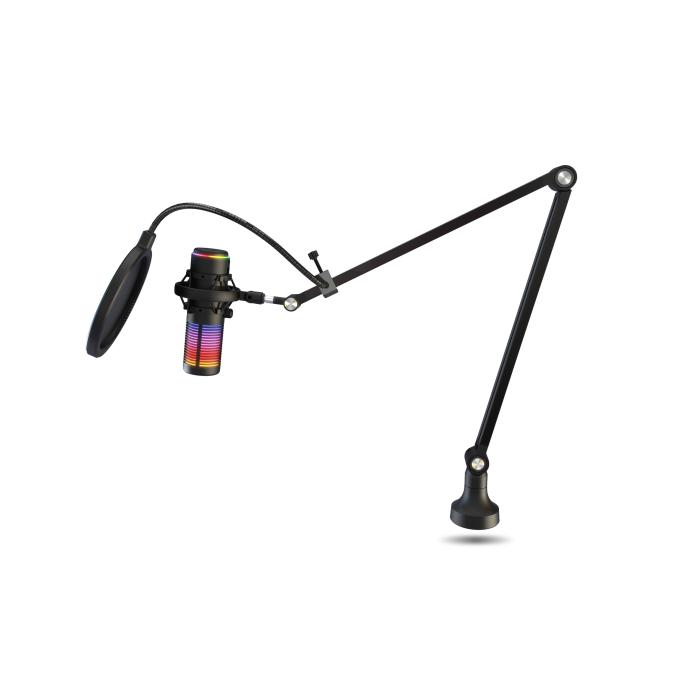 Krom Kaze PRO | Kit micrófono streaming RGB Black Podcast microphone — image 17 of 24