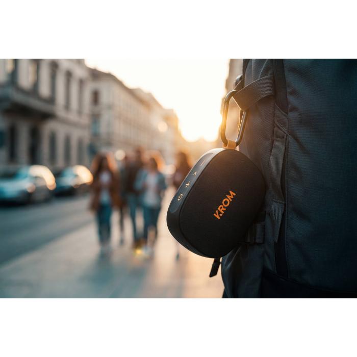 Krom NXKROMGROOVY portable/party speaker Mono portable speaker Black, Orange 5 W — image 7 of 42