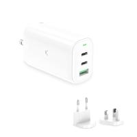 Ksix BCD65TR01B mobile device charger Universal White AC Fast charging Indoor