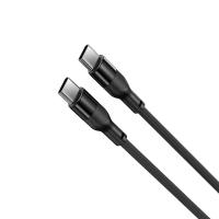 Ksix BCL060WAS02 USB cable USB 2.0 1 m USB C Black