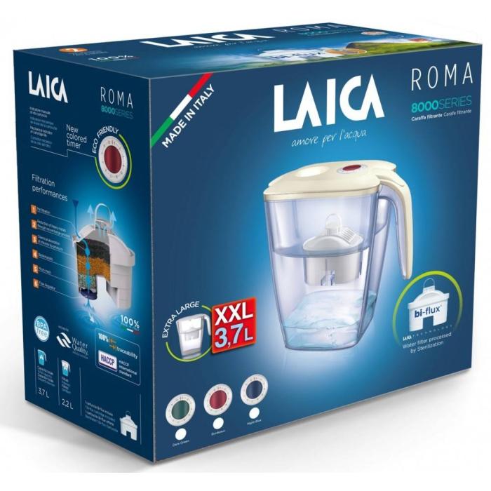 Laica Roma Pitcher water filter 3.7 L Blue, Cream — image 4 of 4