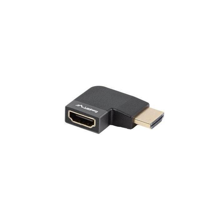 Lanberg AD-HDMI-10 video cable adapter HDMI Type A (Standard) Black, Silver