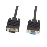 Lanberg CA-VGAC-10CC-0050-B+ VGA cable 5 m VGA (D-Sub) Black