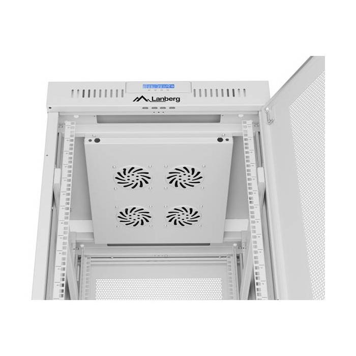 Lanberg FF01-6827-23SL rack cabinet 27U Floor mounted rack Grey — image 8 of 22
