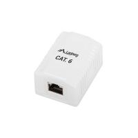 Lanberg OS6-0001-W outlet box RJ-45 White