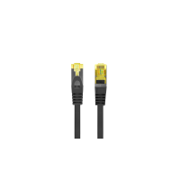 Lanberg PCF6A-10CU-0100-BK networking cable Black 1 m Cat6a S/FTP (S-STP)