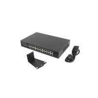 Lanberg RSGE-24P-2GE-2S-250 network switch Unmanaged