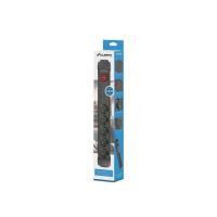 Lanberg SP1-05F-0150-BK power extension 1.5 m 5 AC outlet(s) Indoor Black, view image 5 of 6