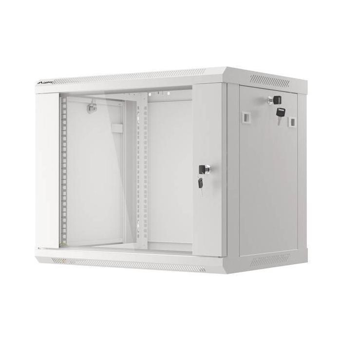 Lanberg WF01-6409-10S rack cabinet 9U Wall mounted rack Grey — image 9 of 9