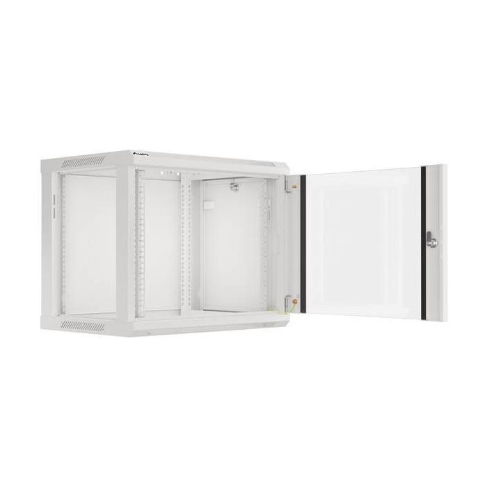 Lanberg WF01-6409-10S rack cabinet 9U Wall mounted rack Grey — image 2 of 9