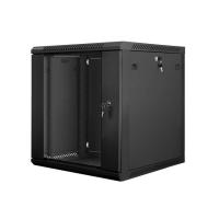 Lanberg WF01-6612-10B rack cabinet 12U Wall mounted rack Black