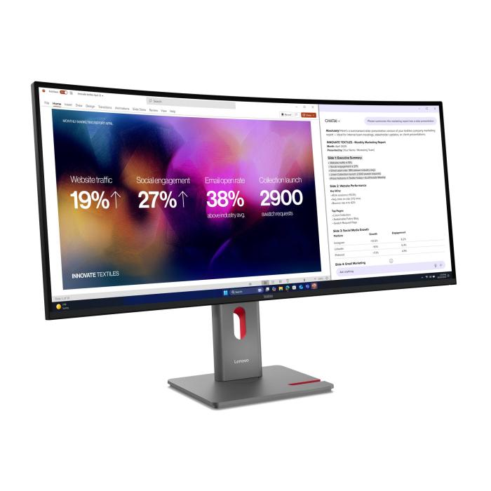 Lenovo ThinkVision P40WD-40 Monitor — image 15 of 26