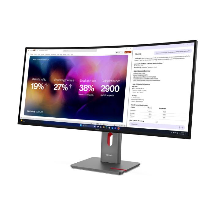Lenovo ThinkVision P40WD-40 Monitor — image 17 of 26