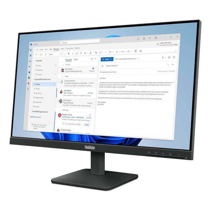 Lenovo ThinkVision S24-4e Monitor — image 10 of 16