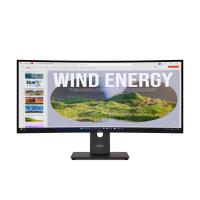Lenovo ThinkVision T34WD-40 computer monitor 86.4 cm (34'') 3440 x 1440 pixels Wide Quad HD LED Black