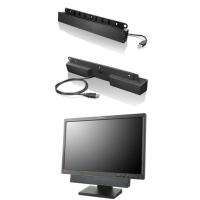 Lenovo USB Soundbar Wired 2.0channels 2.5W Black soundbar speaker