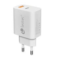 Leotec LECSPH30W2W mobile device charger Universal White AC Indoor, view image 2 of 8