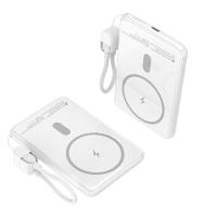 Leotec LEPOWW20W5W power bank Lithium Polymer (LiPo) 5000 mAh Wireless charging White