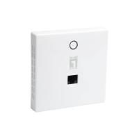 LevelOne AC750 Dual Band PoE Wireless Access Point, In-Wall Mount, Controller Managed