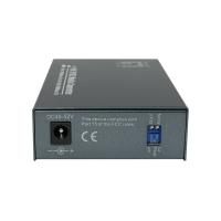 LevelOne RJ45 to SC Gigabit Media Converter, PoE PSE, Single-Mode Fiber, 20km, view image 3 of 14