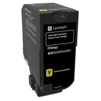 Lexmark 74C2HY0 toner cartridge 1 pc(s) Original Yellow
