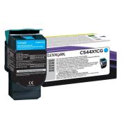 Lexmark C544, X544 Cyan Extra High Yield Return Program Toner Cartridge