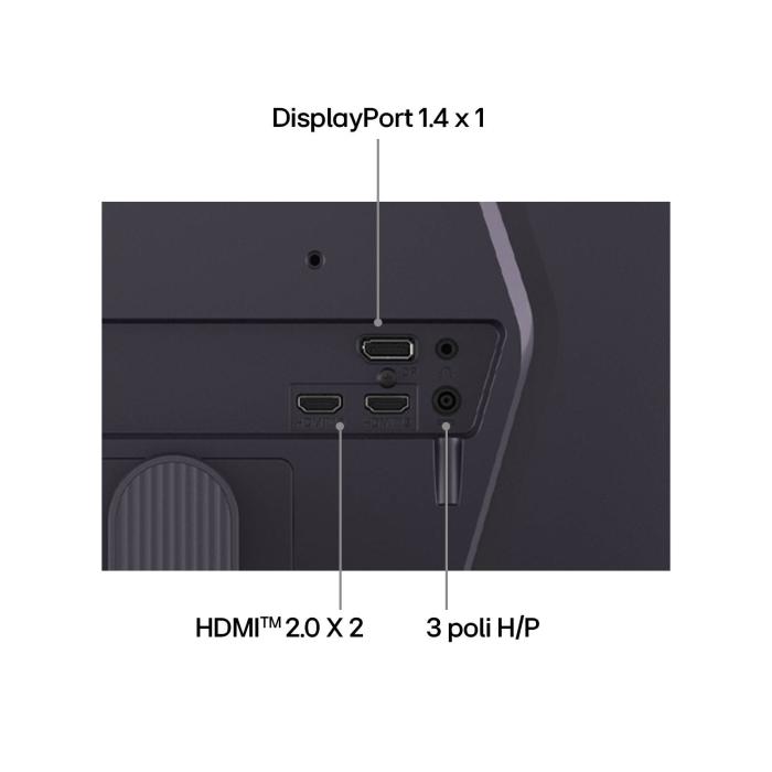 LG 25G523B-B computer monitor 62 cm (24.4'') 1920 x 1080 pixels Full HD LCD Black — image 8 of 16