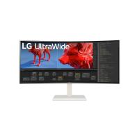 LG 38BR85QC-W computer monitor 96.5 cm (38'') 3840 x 1600 pixels UltraWide Quad HD+ LCD White