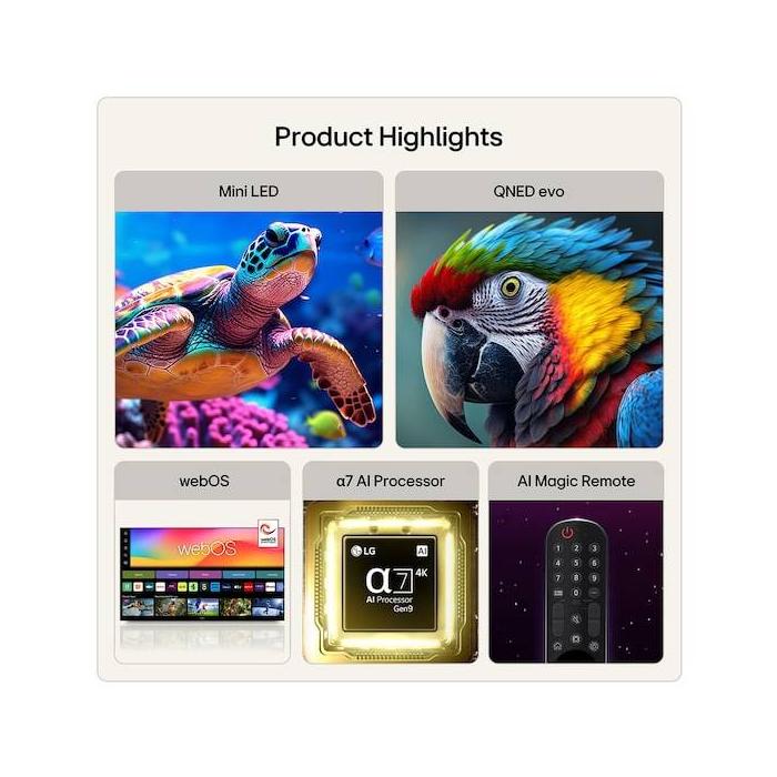 LG 43QNED87B6A TV 109.2 cm (43'') 4K Ultra HD Smart TV Wi-Fi Black — image 12 of 20