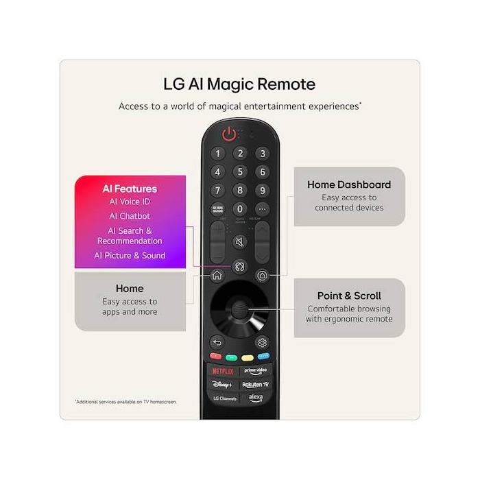 LG 43QNED87B6A TV 109.2 cm (43'') 4K Ultra HD Smart TV Wi-Fi Black — image 7 of 20