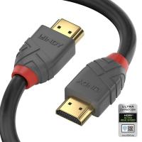 Lindy 0.5m Ultra High Speed HDMI Cable, Anthra Line