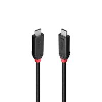 Lindy 1m USB4 240W Type C Cable, Black Line