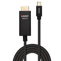 Lindy 3m Active Mini DisplayPort to HDMI Cable with HDR, view image 2 of 2
