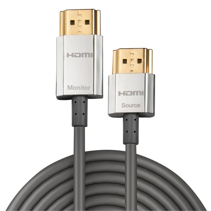 Lindy 3m CROMO Slim High Speed HDMI Cable with Ethernet — image 2 of 2