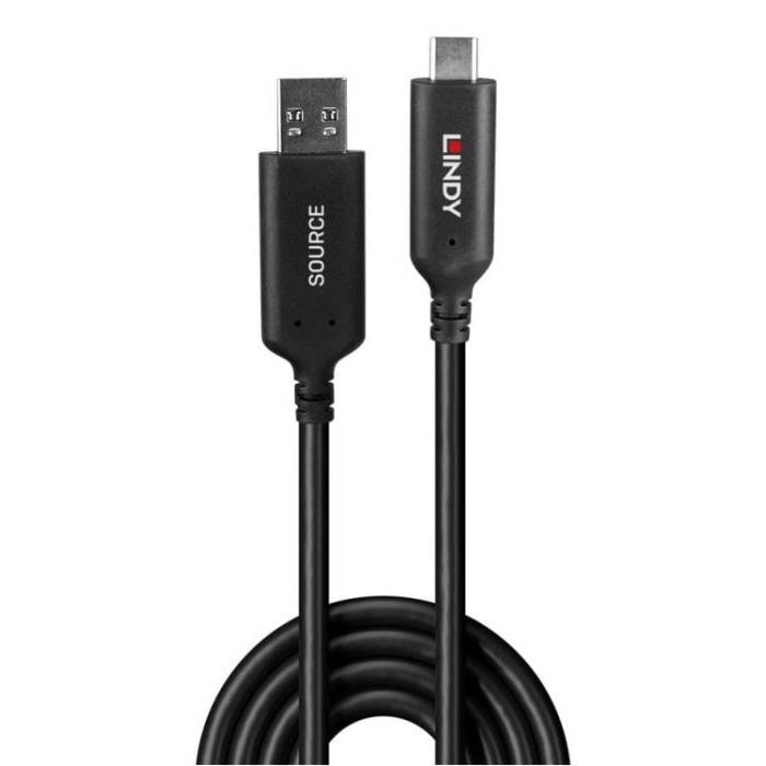 Lindy 50m USB 3.2 Gen 1 Type A to C Fibre Optic Hybrid Cable — image 2 of 10