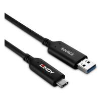 Lindy 50m USB 3.2 Gen 1 Type A to C Fibre Optic Hybrid Cable, view image 9 of 10