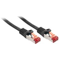 Lindy Rj45/Rj45 Cat6 1m networking cable Black S/FTP (S-STP)