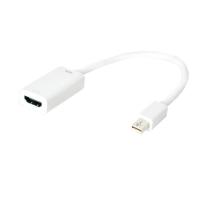 LogiLink CV0036B Mini DisplayPort HDMI White cable interface/gender adapter