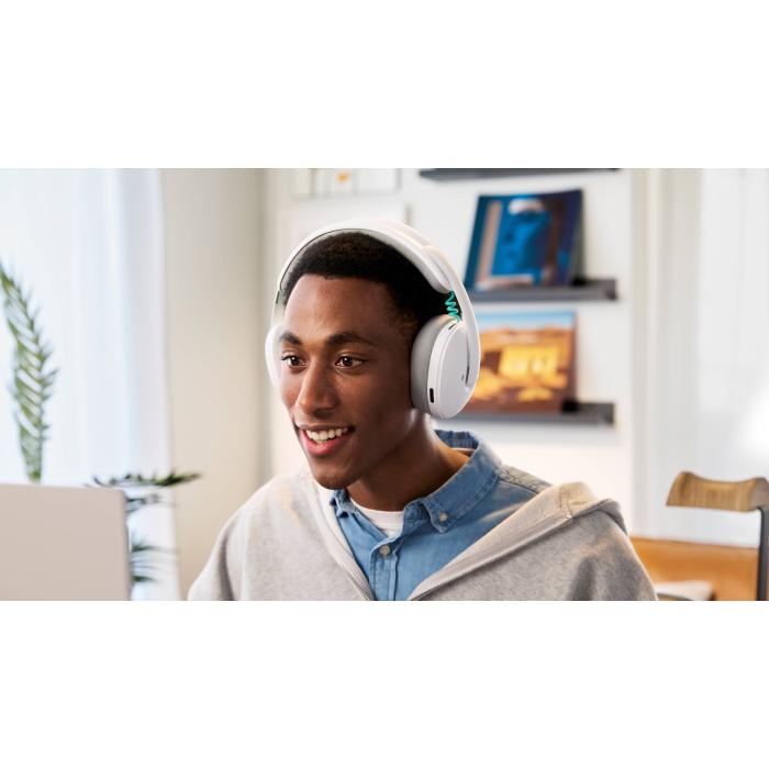 Logitech G G325 LIGHTSPEED Headset Wireless Head-band Gaming USB Type-C Bluetooth White — image 7 of 16
