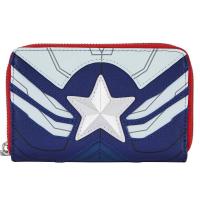 Loungefly MVWA0161 wallet/card case/travel document holder Blue, Red, White Polyurethane