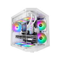Mars Gaming MC-3TLITEW Mini Tower White