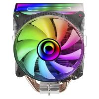 Mars Gaming MCPU-VR Black CPU Heatsink Dual Infinity Mirror ARGB 4 HCT Heatpipes 180W TDP Ultra-quiet PWM 12cm Fan