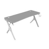 Mars Gaming MGD140W White Gaming Desk 140cm Extra Stands Total Mouse Pad