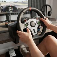 Mars Gaming MWHRSXTWO Gaming Controller Black USB Steering wheel + Pedals Analogue Playstation 3, PlayStation 4, PC, Xbox, view image 9 of 28