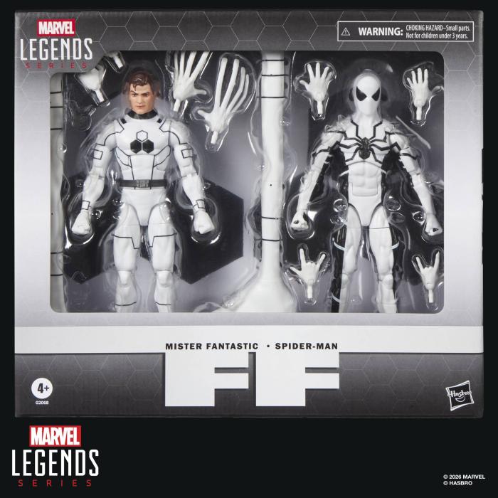 Marvel Legends Series Future Foundation Mister Fantastic & Spider-Man Fantastic Four Comics Action Figure Two-Pack — image 5 of 8