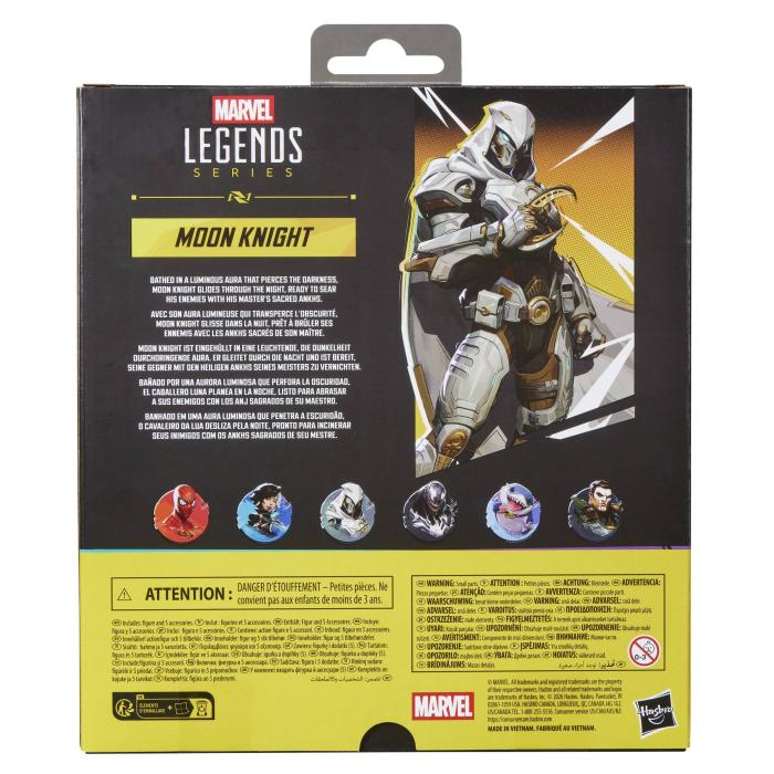Marvel Legends Series Rivals Moon Knight — image 12 of 12