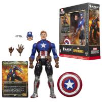Marvel Legends Series Super Heroes Magic The Gathering Captain America (Avengers Twilight), view image 13 of 16
