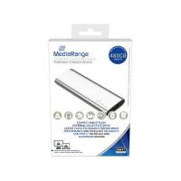 MediaRange MR1102 external solid state drive 480 GB USB Type-C 3.2 Gen 2 (3.1 Gen 2) Silver